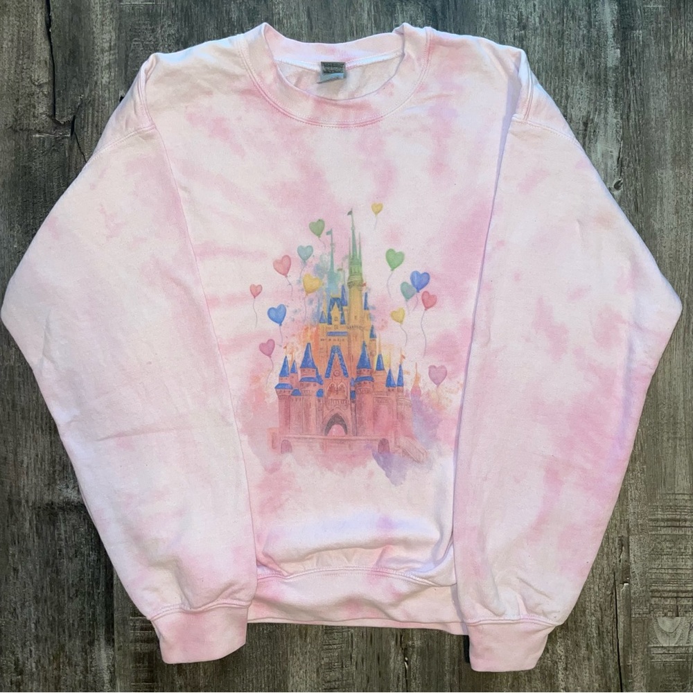 “Vintage” Disney castle sweater